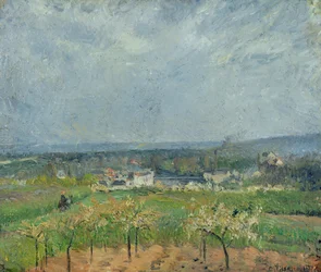 ポントワーズの風景、1877年